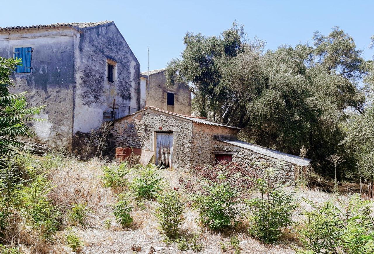 Villa Aspros - Traditionell, Ruhig Und Strandnah Liapades Eksteriør bilde